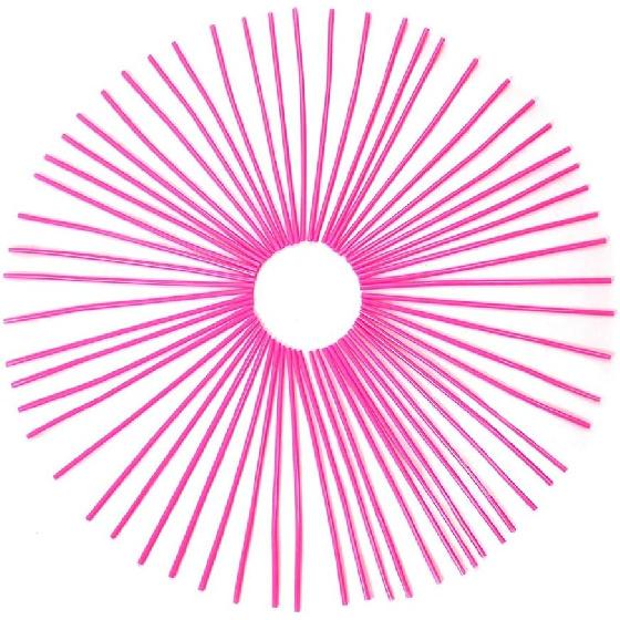 Worldmotop 72Pcs Dirt Bike Spoke Covers Wheel Spoke Wraps Wheel Rim Spoke Sk Universal Replacement For Yamaha Honda BMW Suzuki Kawasaki(Pink)