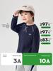 European Boys' Cotton Long-Sleeve T-Shirt, Spring 2026 New Style, Children Baby Toddler Clothing, Spring/Autumn Base Layer Shirt