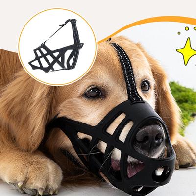 Dog Muzzle for Medium & Large Breeds Adjustable Anti-Chewing Training Device