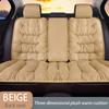 Winter Thicken Car Seat Cover Universal Soft Plush Seats Cover Luxury Seat Protector Cushion Auto Seat Accessories
