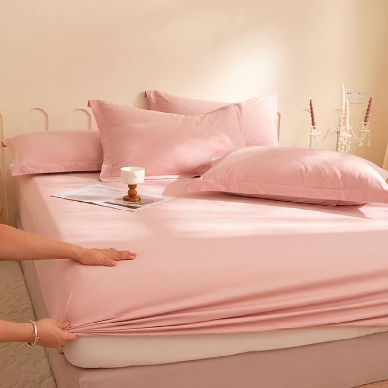 

All-inclusive plain mattress, household double mattress, non-slip protective cover, washed cotton, solid color mattress, student dormitory mattress 200*220*30