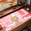 HYBXAXC Large Mouse Pad Gamer Aggretsuko Computer Mat Gaming Laptop Deskmat Mausepad Pc Accessories Mats Keyboard Cabinet Mause