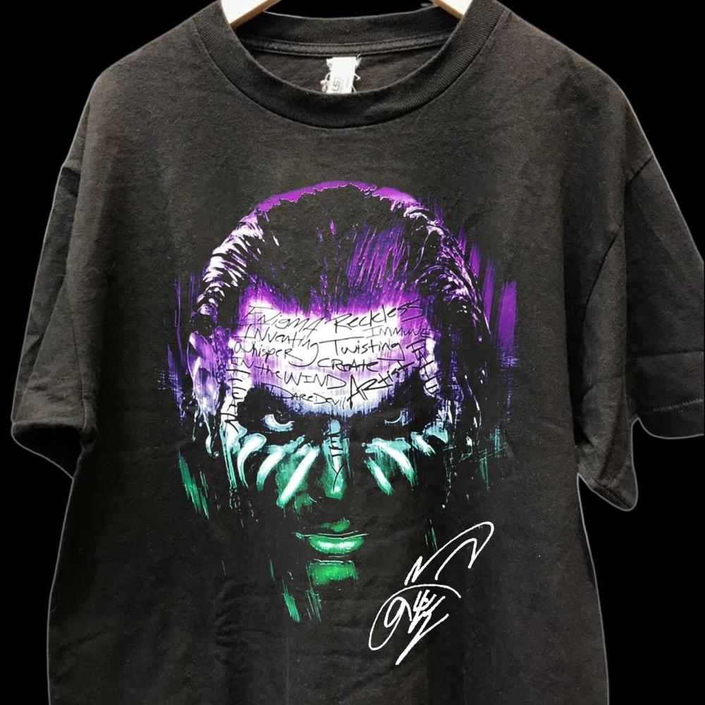 Rare Jeff Hardy Face Signture Cotton Men All Size T-Shirt K1126 Unisex T-Shirt