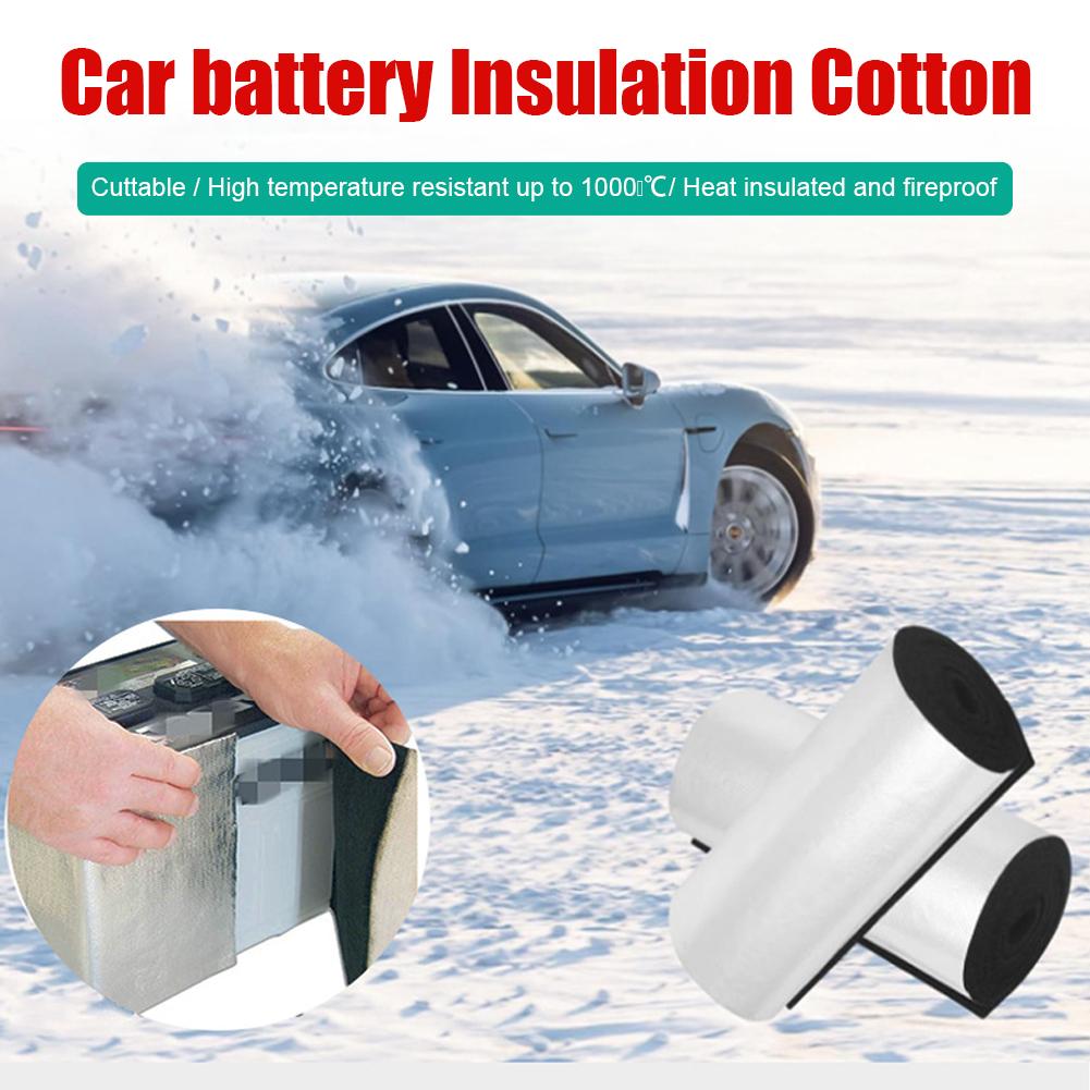 Car Battery Insulation Cover Fireproof Flexible For RV Trailer Boat Marine Cold Weather Winter ATV Motorcycle Lawn Mower D5Y8