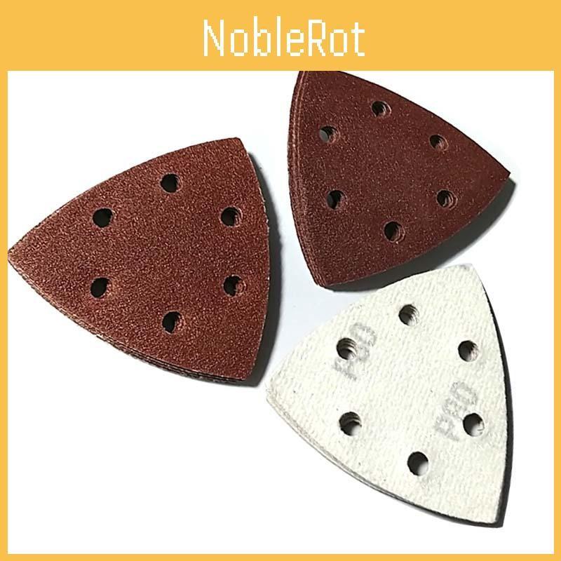 Pads Triangle Sanding Assorted Sandpaper For Multi Tool Oscillating Durable Loop
