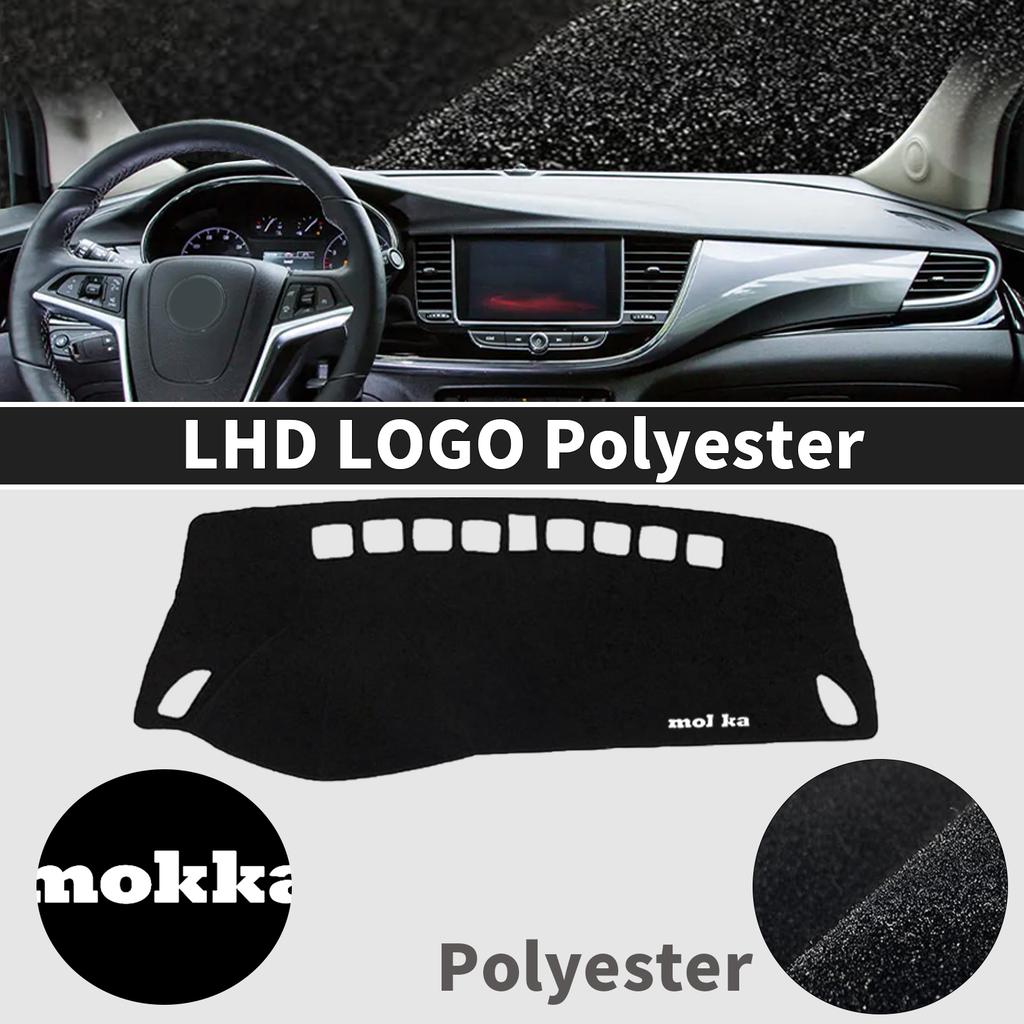 Fit for Opel Mokka Vauxhall Mokka X 2017-2019 Car Dashmat Dashboard Cover Pad DashMat Sunshade Protective Carpet Accessories
