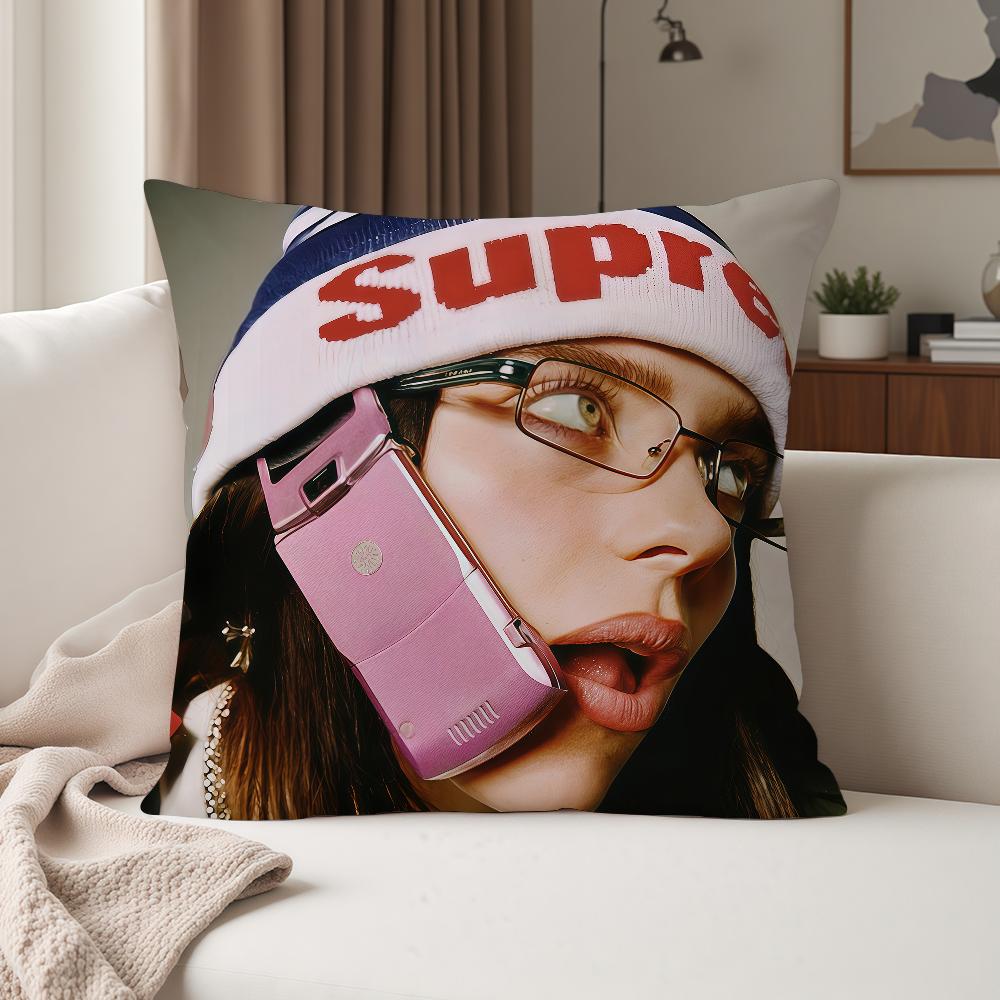 Singer BBillies EEili Pillow Case Suitable For Bedrooms Living Rooms Cars Home Decoration