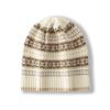 New Women's Knitted Hat Casual Color Blocked Cable Knitted Outdoor Warm and Thickened Ear Protection Cap