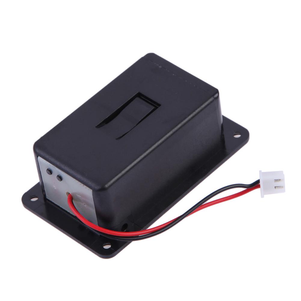 9V Guitar Pickup Battery Box with Cable Portable Battery Box Case Cover Holders Guitar Bass Accessories Replacement Parts Black