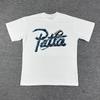 2026 High Quality Tshirt Mens Womens Loose Fashion Letter Candy Red And Blue Print Pattern Tshirt High Quality Cotton Tops