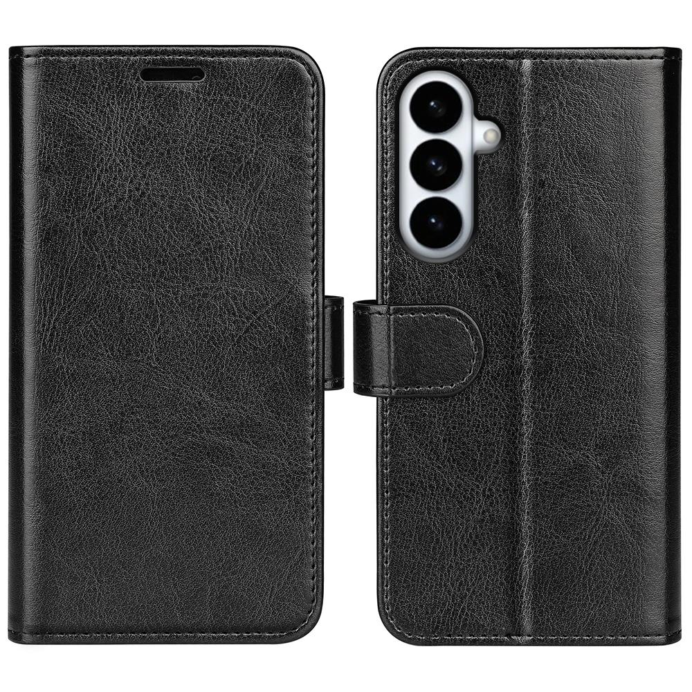 For Samsung Galaxy S26+ Case Crazy Horse Texture Stand Leather Phone Cover