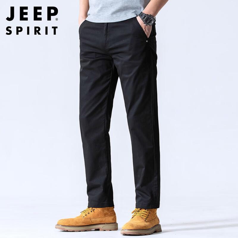 

JEEP SPIRIT Men s Loose Straight-Leg Pants 38
