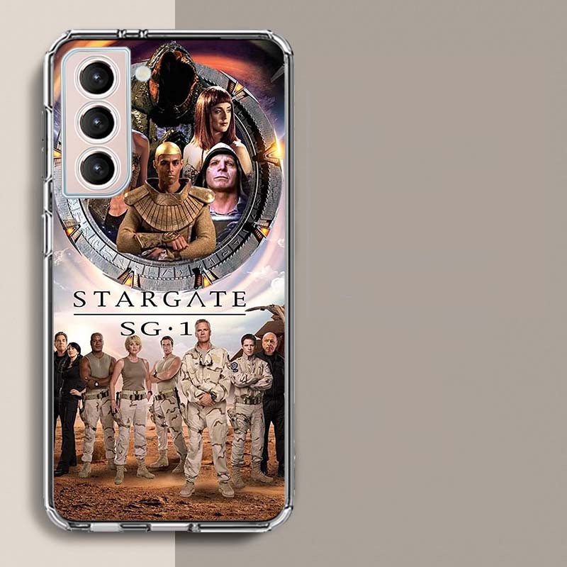Stargate Atlantis Phone Case For Samsung Galaxy S25 Edge S24 S23 FE S21 S20 S10 Plus S22 S26 Ultra Cover Clear Cases TPU Capa Sh