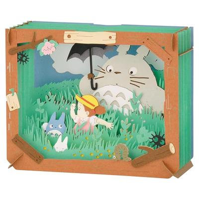 ENSKY Paper Theater Il mio vicino Totoro PT-062N Passeggiando nei campi