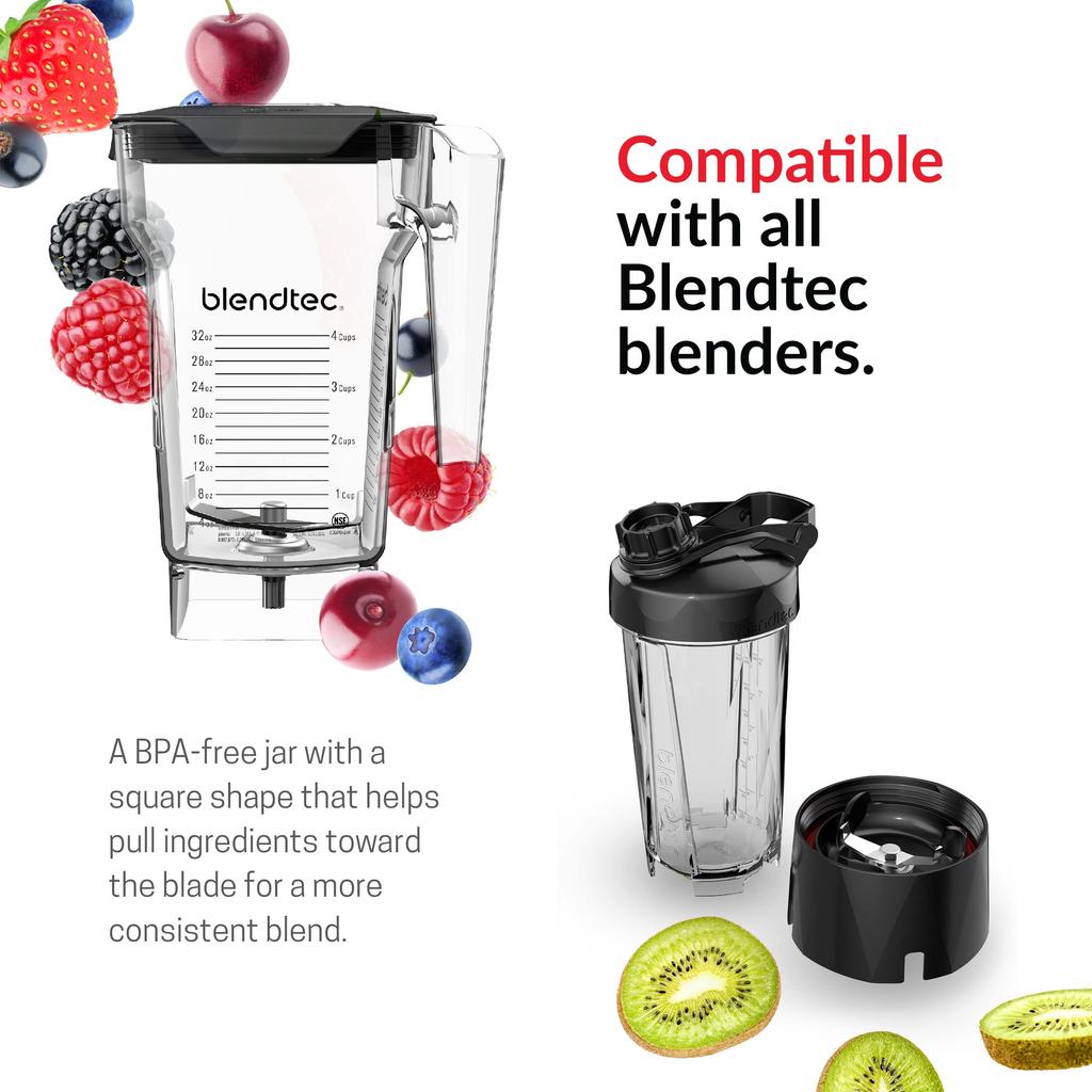 Genuine Blendtec Blendtec FourSide Jar [Japanese Product] [Jar Only]