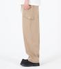 Beoteunseoul Elastic String Cotton Pants (Beige)