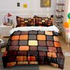"Decorative Wooden Pattern Panels" Soft Comfortable Duvet Cover Bedding Set Included 1*Duvet Cover & 2*Pillowcases Gift