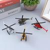 Airplane Toys Decorations Gift Simulation Alloy For Kids Birthday Model Mini Helicopter Boys Collection