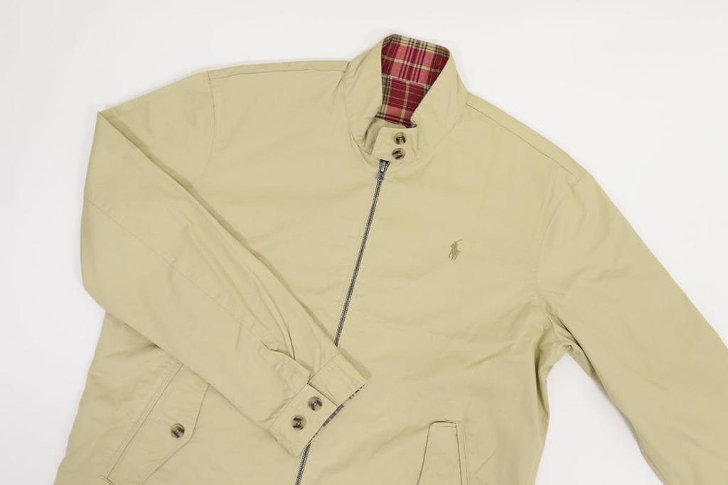 POLO RALPH LAUREN Reversible Cotton Swing Top Drizzler Size M Men's Jacket, (Product Code 01010079)