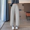 Women's 2025 Loose High-Waist Wide-Leg Velvet Sweatpants