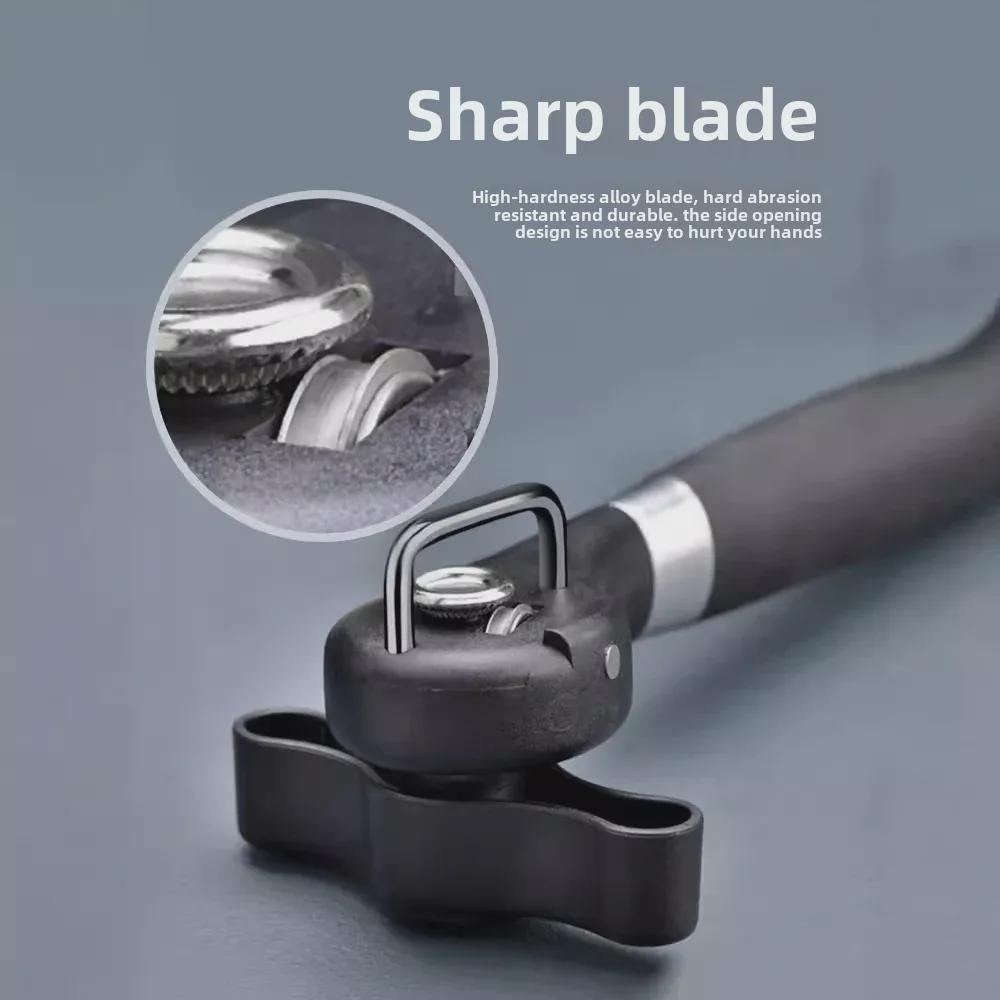 Effortless Single Handle Side Can Opener & Bottle Opener