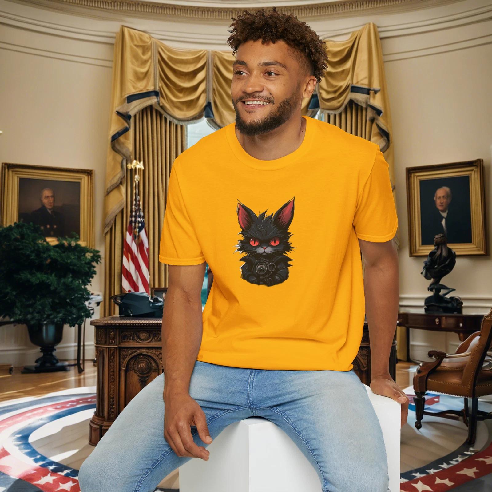 Killa Kittten Unisex Softstyle T-Shirt L