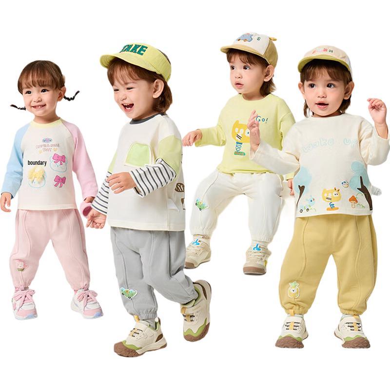 Balabala 2025 Spring Kids  Casual Pants 130