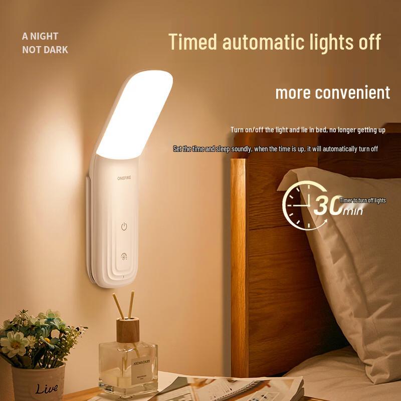 Kuhuo Magnetic Rechargeable LED Bedside Lamp