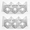 Taco Holder Stand Pancake Rack Stainless Steel Mexican Roll Rack Trays Taco Display Stand Mexican Food Rack Kitchen Gadgets