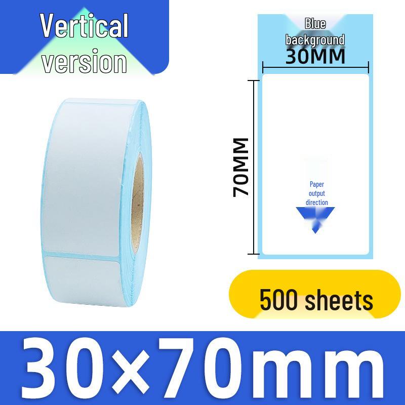 Durable 100x100 Self-Adhesive Thermal Label Paper for Supermarket Barcodes & Express Waybills