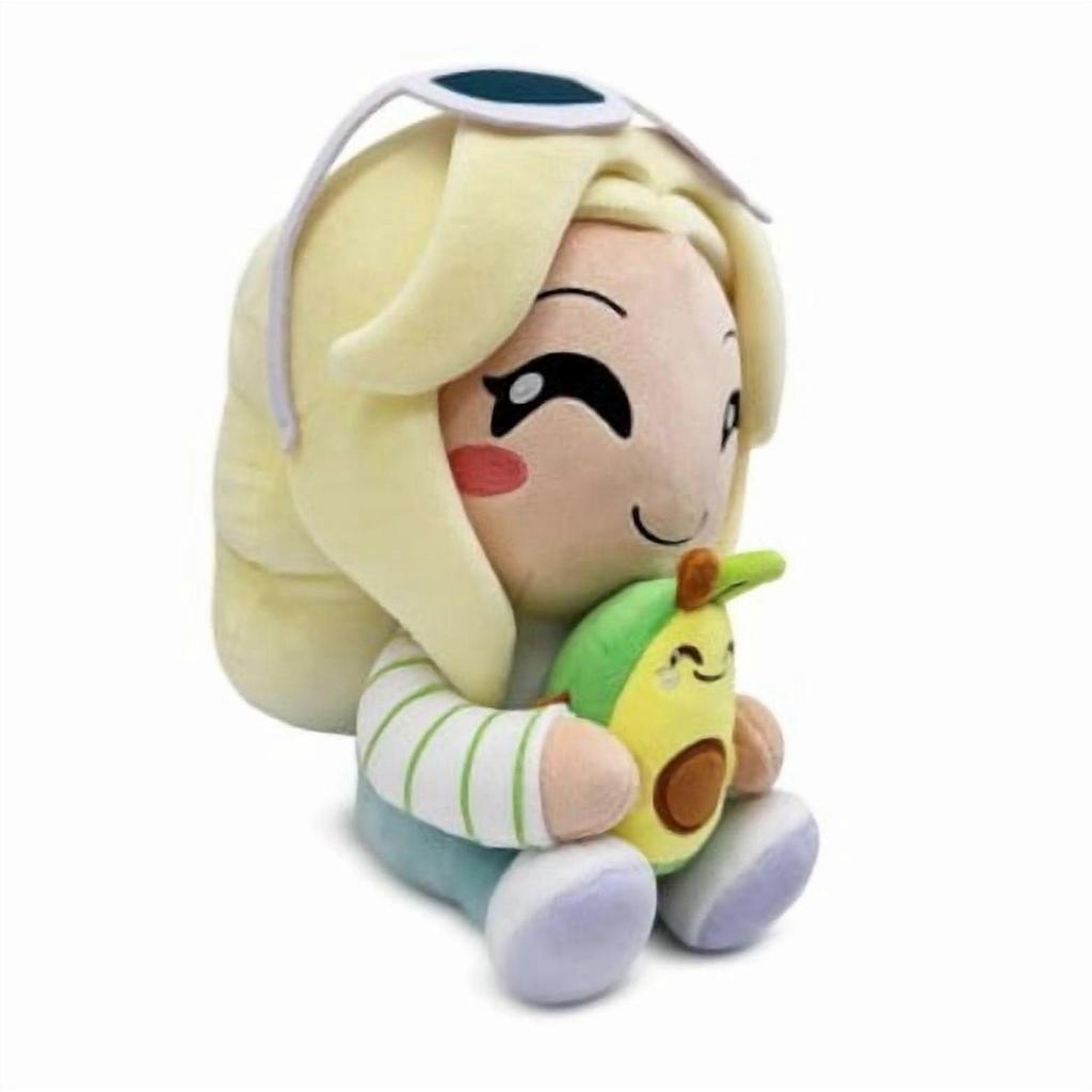 BOSCARE Avocado Playz Plush Toy, 10" Soft Cute Stuffed Doll, Huggable Music Playz Plush for Fans, Halloween Decoration Indoors