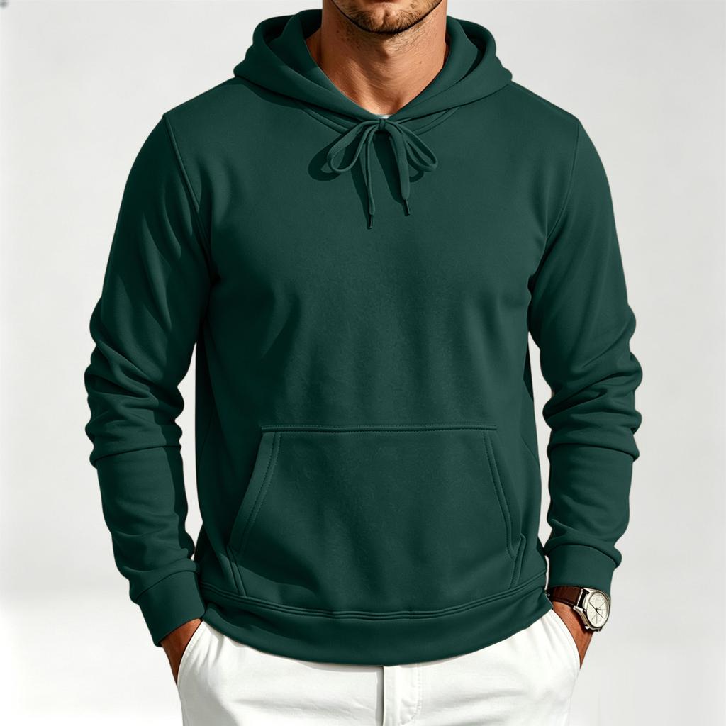 Herren Kapuzenpullover Langarm Lässiger Pullover Sweatshirt für den Alltag
