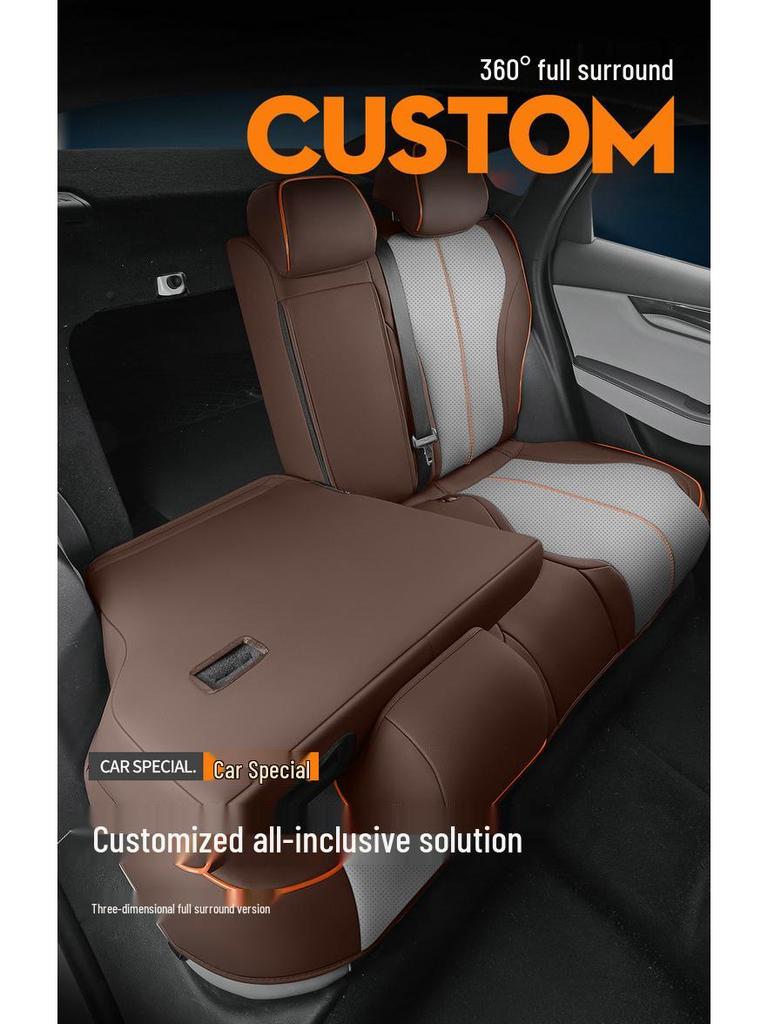BYD Destroyer 05 Five-Seater Full Leather Car Seat Cushion - Universal All-Season Fit