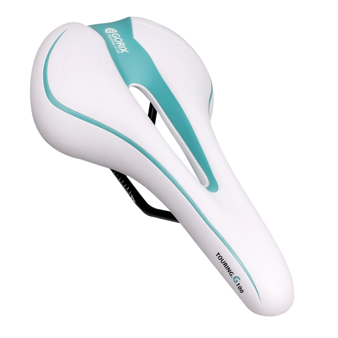 

GORIX Велосипедное седло с эффектом памяти Мягкое x [Толстая подушка, Тип, Стильное] (Белый Селеста) GX-C19