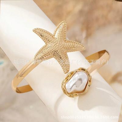 Barockperlen-Temperament-Armband Sommer Meeresbrise Tägliche Freizeit Strandurlaub Vielseitig