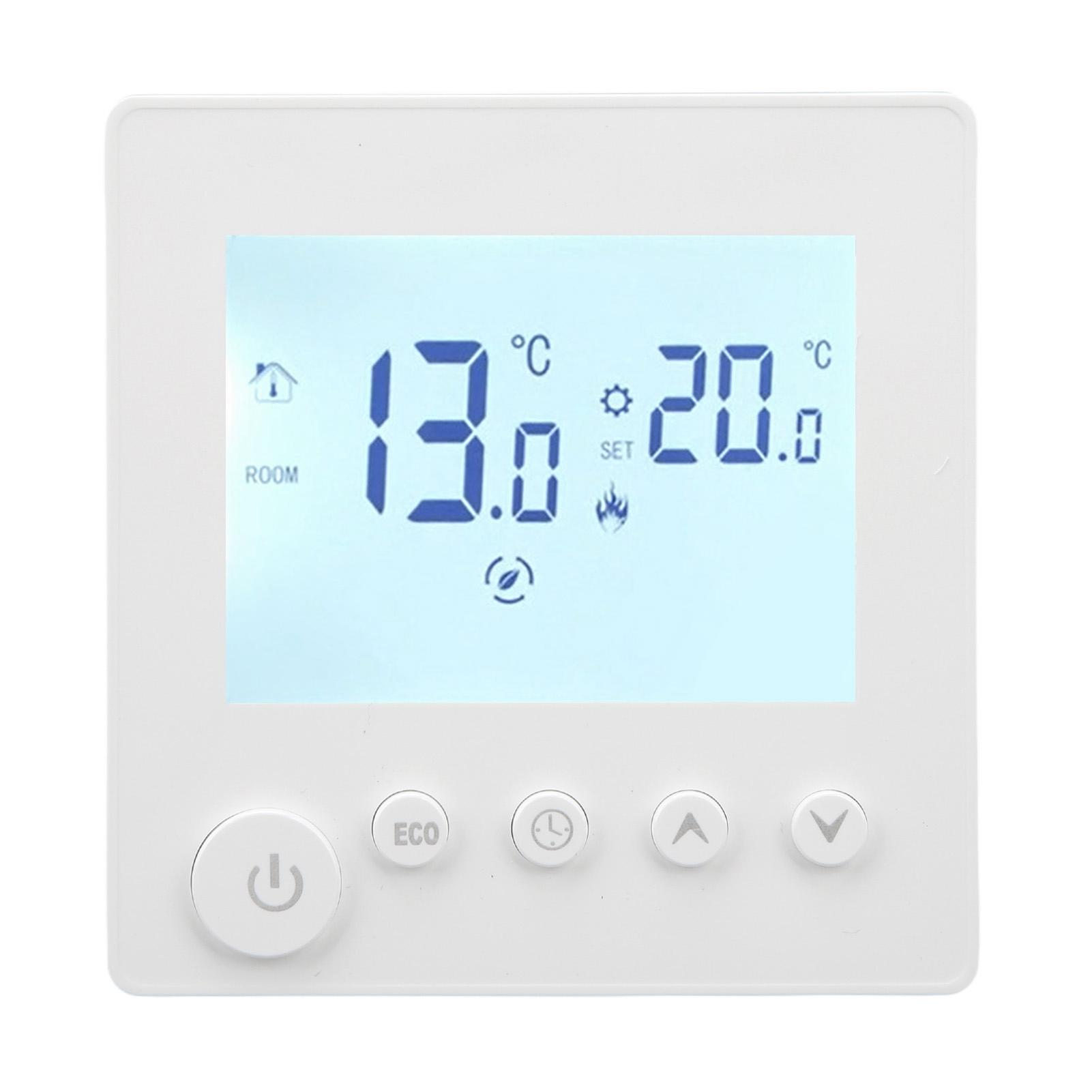 

Digital Thermostat LCD Display Timing Temperature Controller for Heating