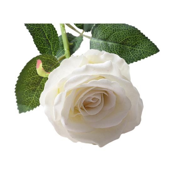 Artificial Rose Flower Realistic Long Stem Fake Silk Rose Bouquet for Party Home Wedding Centerpiece Office Table Decor