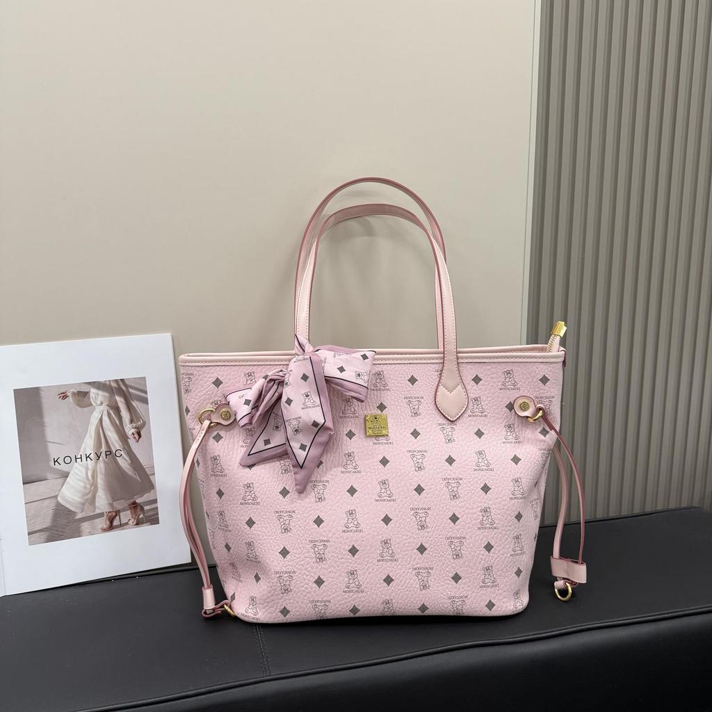 New women's bags, fashionable and versatile large-capacity shopping bags, tote bags, shoulder handbags.