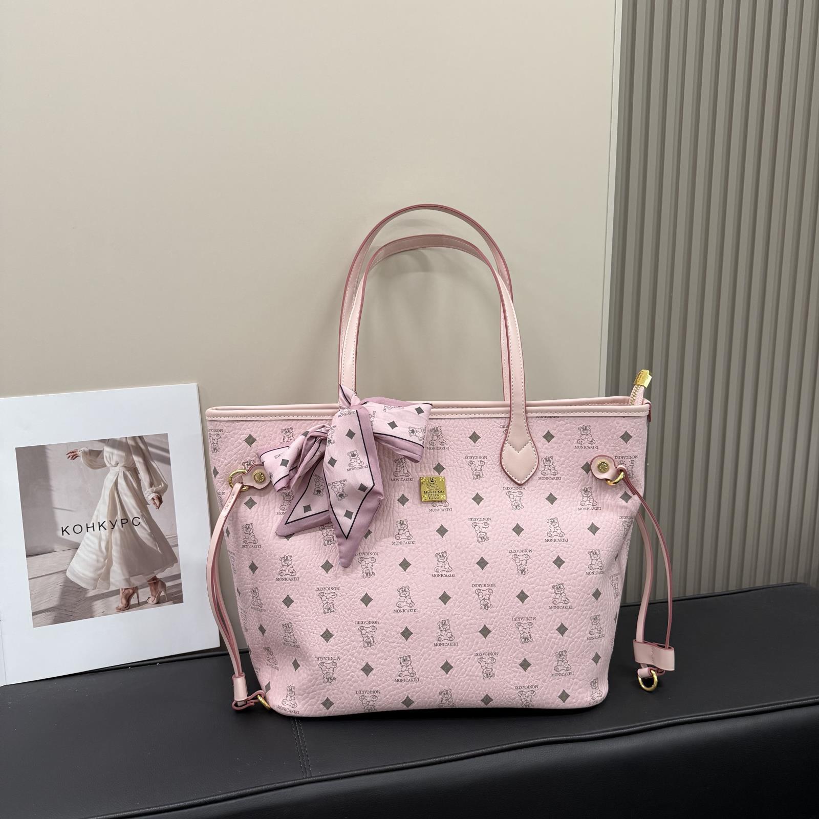 Новые женские сумки, модные и универсальные хозяйственные сумки большой вместимости, сумки-тоут, наплечные сумки. розовый