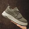 Fashion 2024New Men Casual Leather Flat Designer Shoe High Quality Fashion Genuine Leather  Tennis Waterproof Outdoor Sports Oxford Shoe