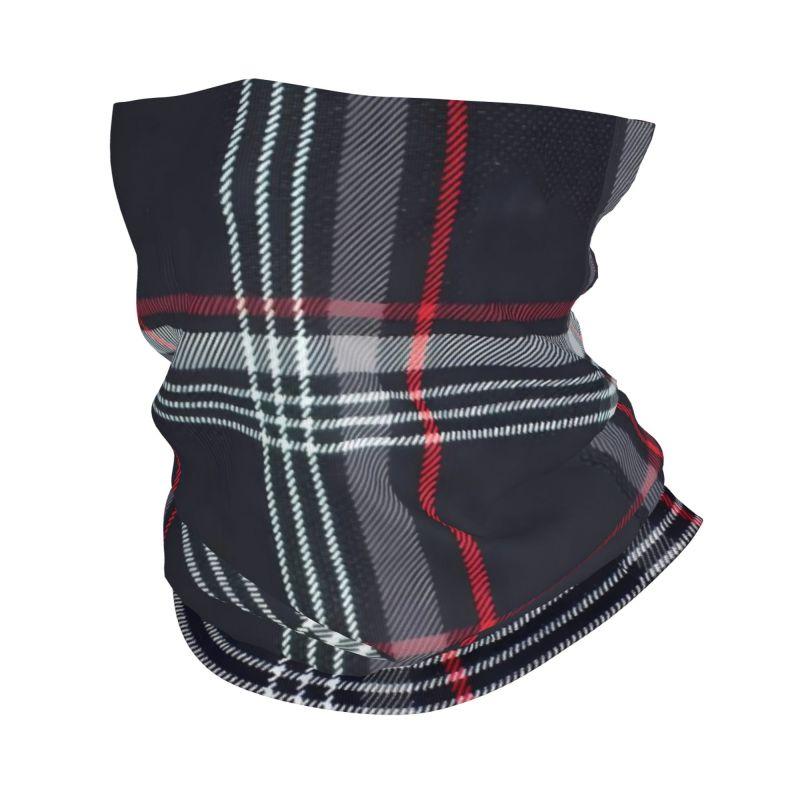 Custom GTI Tartan Bandana Neck Gaiter Printed Moto Motorbike Enduro Race Mask Scarf Multifunctional Headwear Hiking