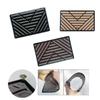 1 X Universal Black PVC Car Foot Mat Repair Pad Floor Carpet Patch Cover 25x15cm
