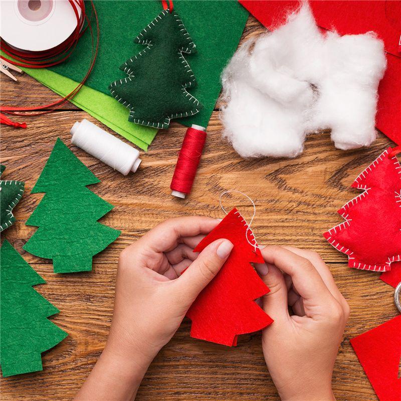 Dobré-40 ks čtverců z plsti DIY řemesla plstěné výrobky různé barvy textilní chlupaté látky pro scrapbooky šití
