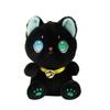 Plush Cat Keychain With Bell Cute Animal Toy For Bag Decor Collectible