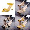 Fashion Womens Open Toe Sandals With Thin Heel For Casual Summer Wear