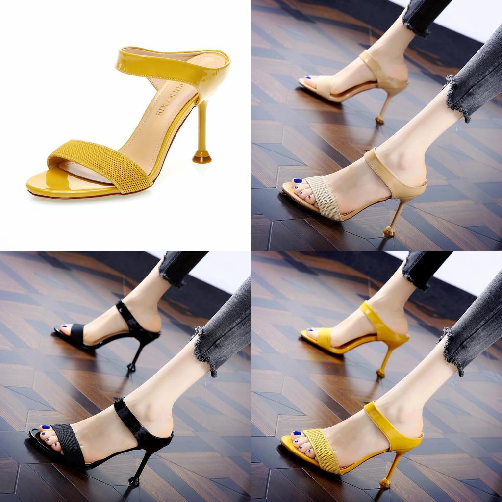 Fashion Womens Open Toe Sandals With Thin Heel For Casual Summer Wear