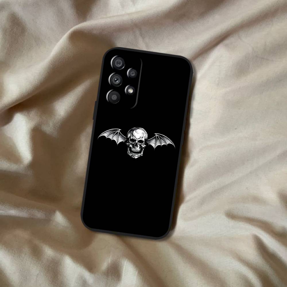 A-Avenged S-Sevenfold Rock Samsung Phone Case For A20,A21s,A22,A31,A32,A52,A53,A72,73,A80 Soft Black Cover