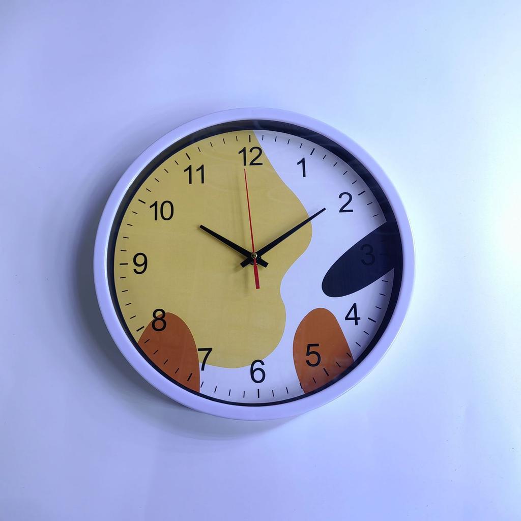 12-inch 30CM Minimalist Clock Living Room Clock Modern Simple Creative Watch Wall Hanging Bedroom Clock