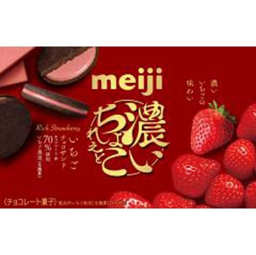 

Сэндвич Meiji с темным шоколадом и клубникой, 6 шт. x 5 шт.