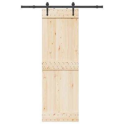 Vidaxl Sliding Door Mounting System, 152.5 Cm, Steel, Black